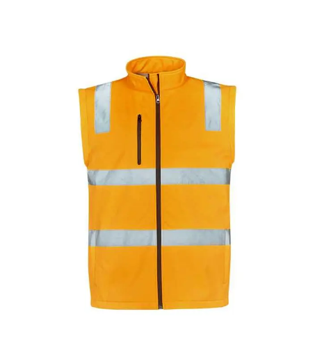 Picture of Syzmik, Unisex Hi Vis Vic Rail 2 in 1 Softshell Jacket